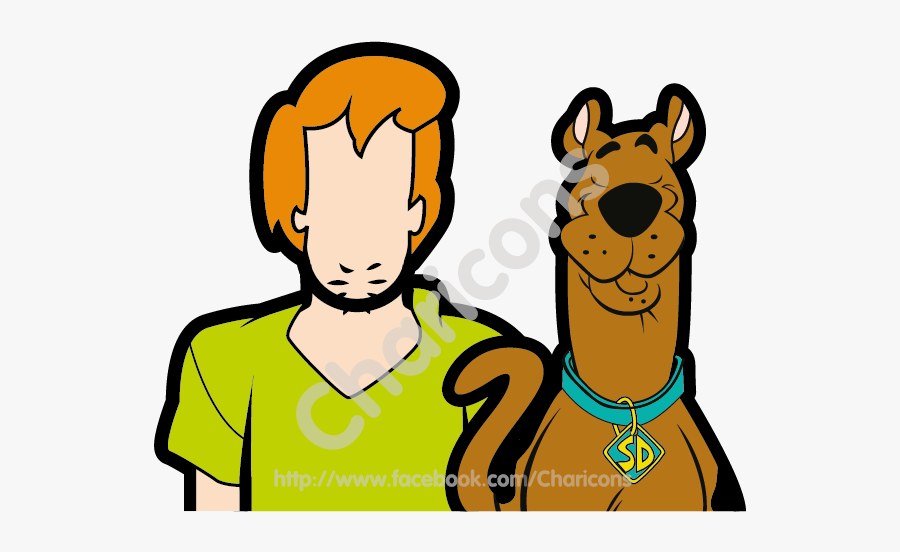 Scooby Doo Clipart Head - Scooby Doo And Shaggy Vector, Transparent Clipart