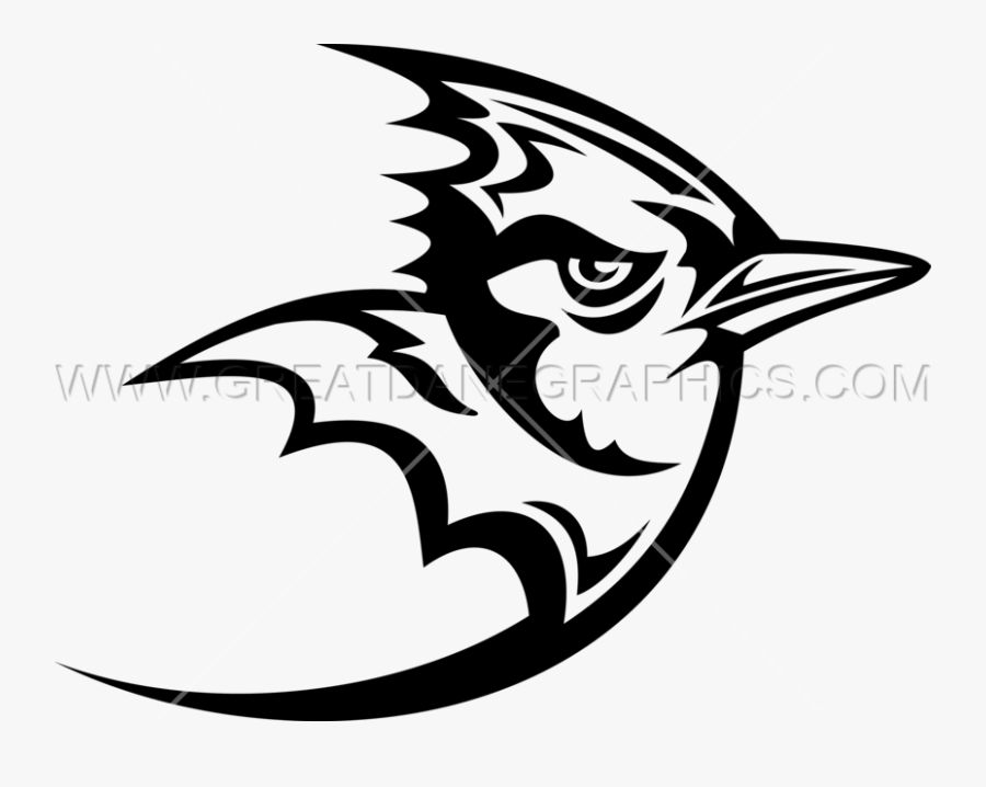 Blue Jay Clipart Blue Item - Emblem, Transparent Clipart