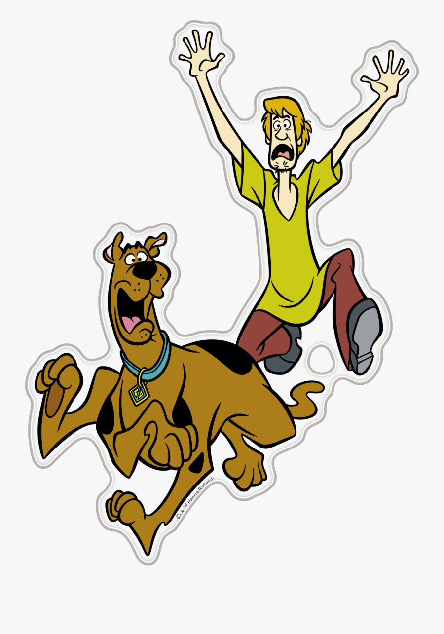 Shaggy Cartoon Transprent Scoobydoo - Shaggy Scooby Doo Run, Transparent Clipart