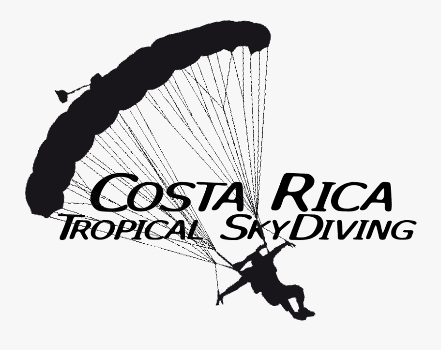 Skydive Drawing Guy Transparent Png Clipart Free Download - Skydive Costa Rica Logo Png, Transparent Clipart