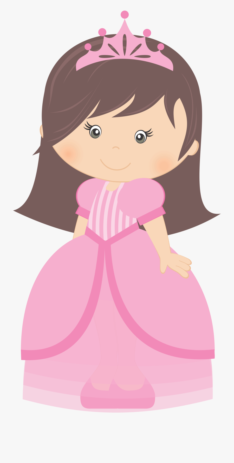 Clip Art Pin By Suzanne Muhawes - Princesinha Infantil Desenho, Transparent Clipart