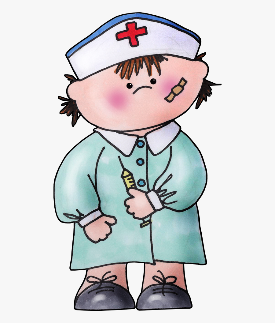 Girl Dress Up Stuff Clipart - Melonheadz Enfermera, Transparent Clipart