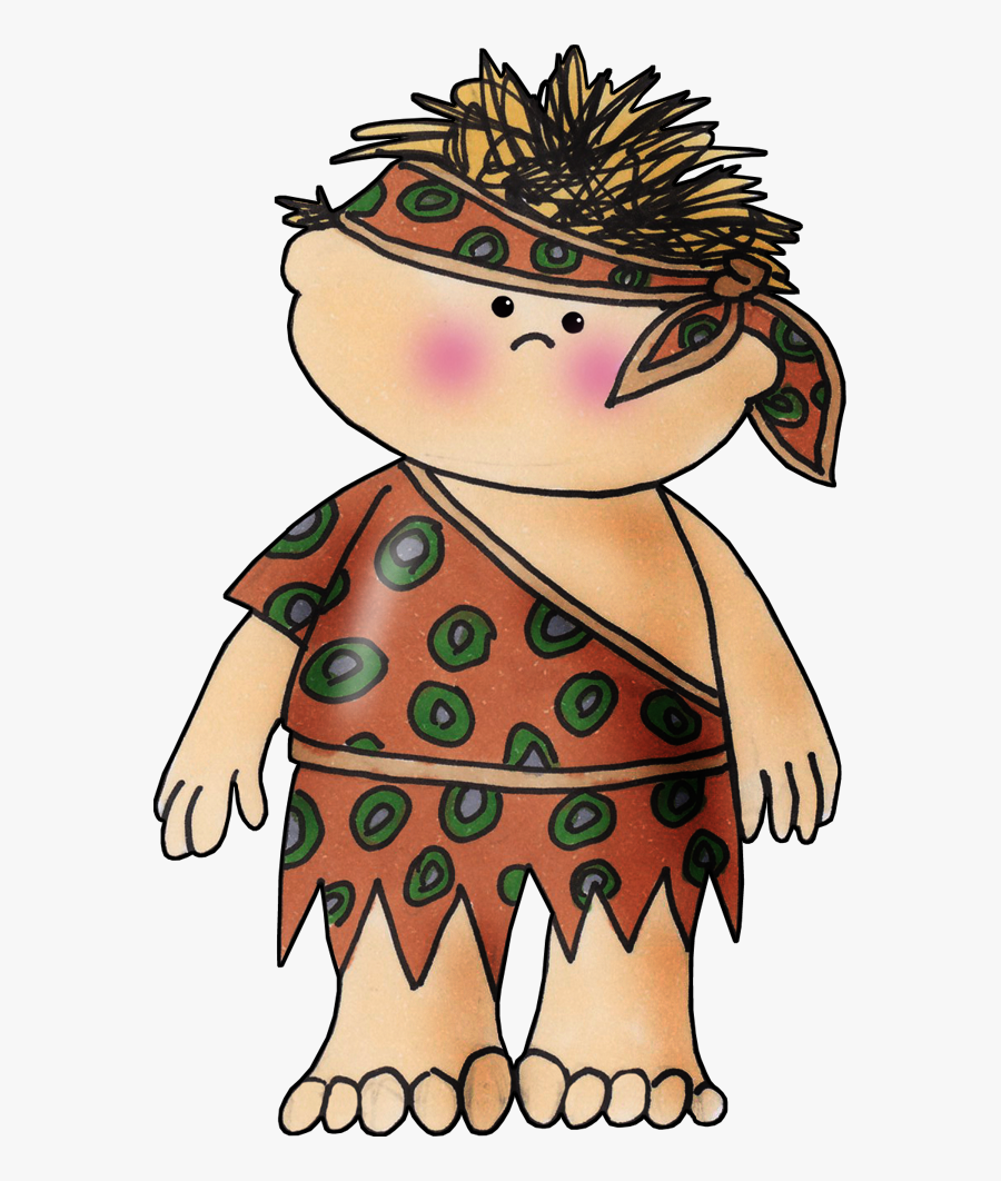 Girl Dress Up Stuff Clipart - Dress Of Stone Age Man, Transparent Clipart