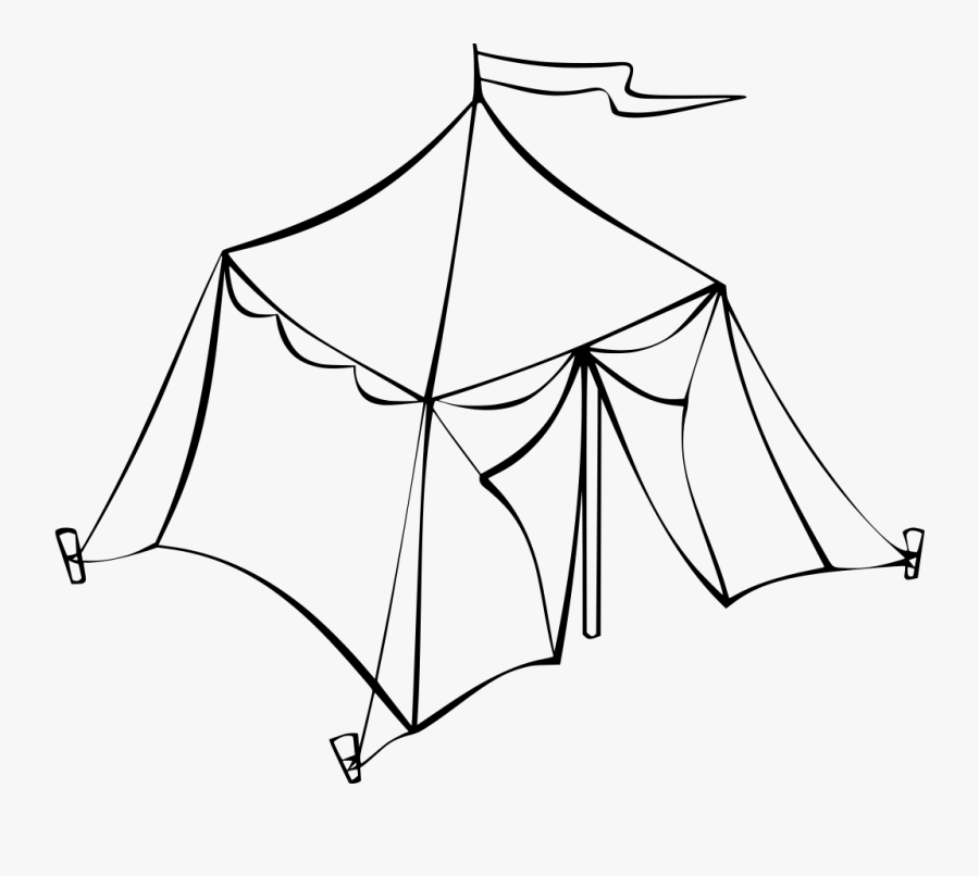 Tent Clip Art, Transparent Clipart