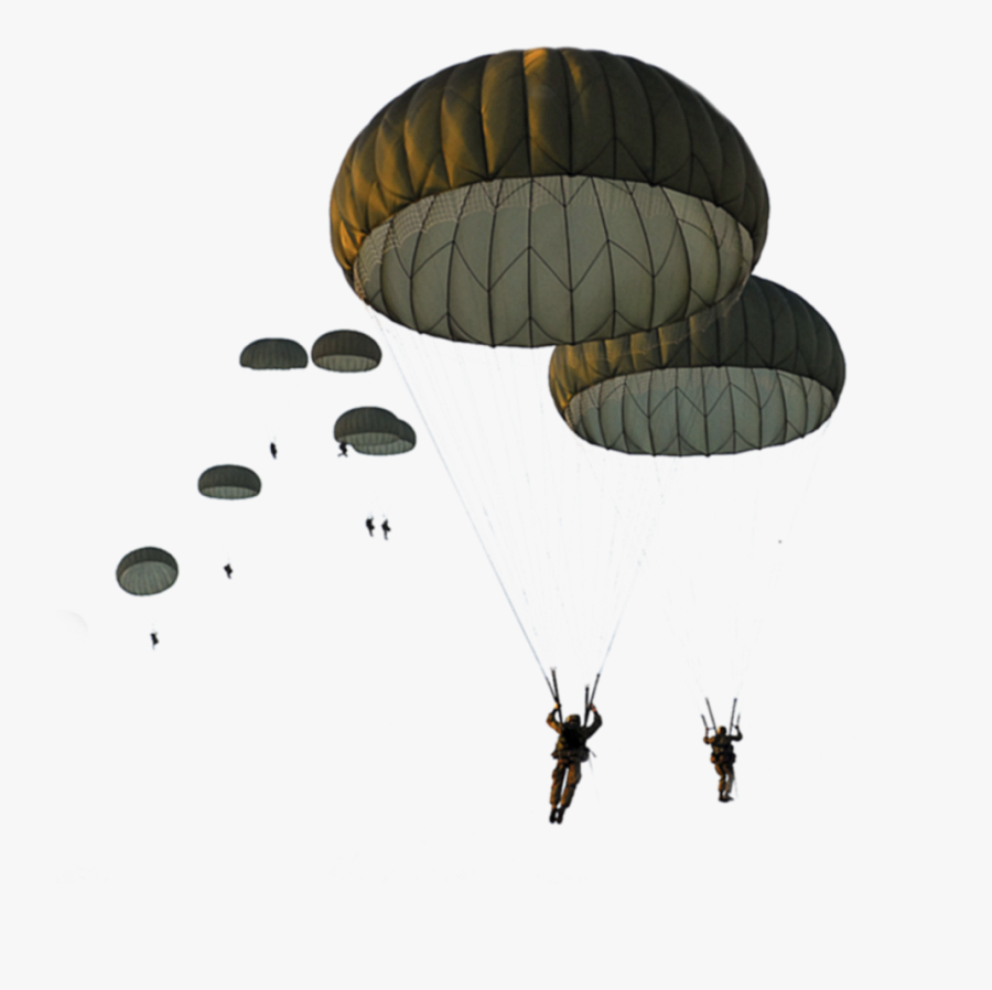 Milit R Fallschirmspringer Truppenschule - Parachute Army Png, Transparent Clipart