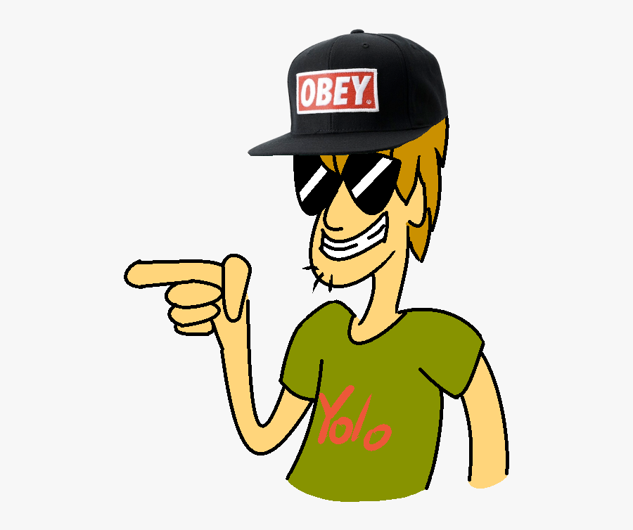 Scooby Doo Yellow Cartoon Headgear Hand Clip Art - Shaggy Scooby Doo Hat, Transparent Clipart