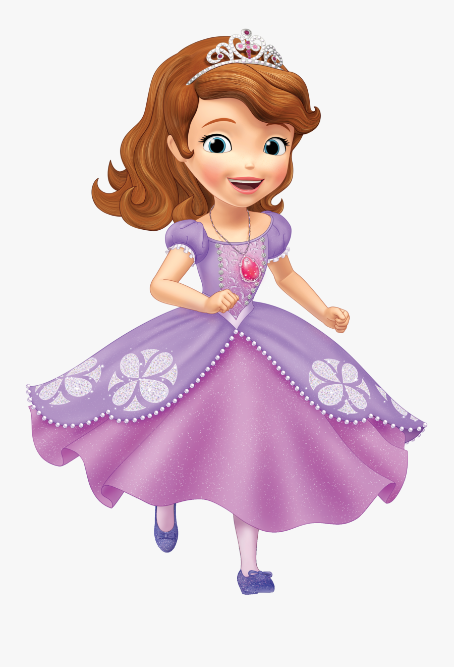 Sofia - Princess Sofia The First, Transparent Clipart