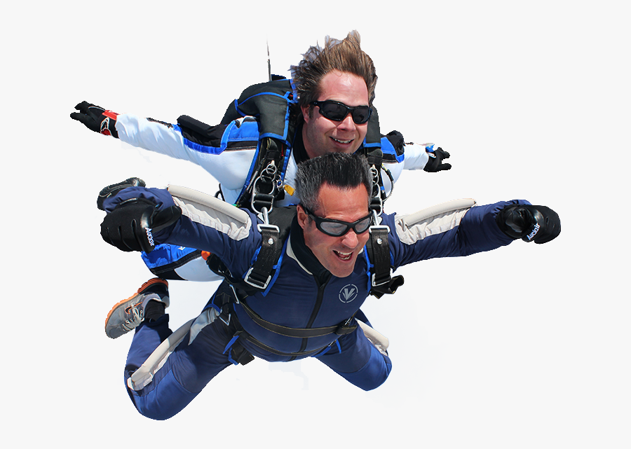 Tandem Skydiving Harness - Tandem Skydive Png, Transparent Clipart