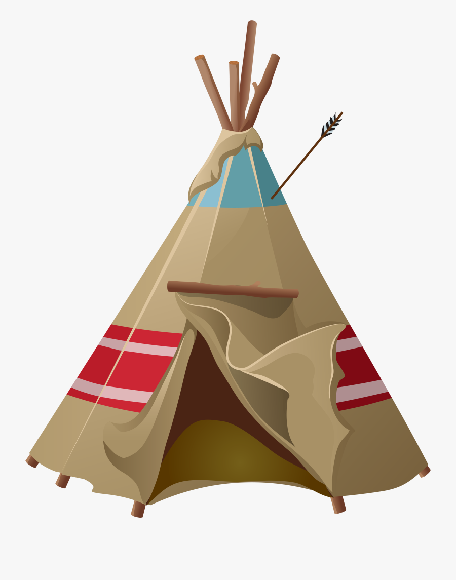 Tipi Tent Png Clip Art Image, Transparent Clipart