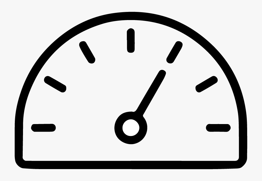 297 2971706 Gauge Dash Dashboard Speed Widget Performance - Timing Transparent Background, Transparent Clipart
