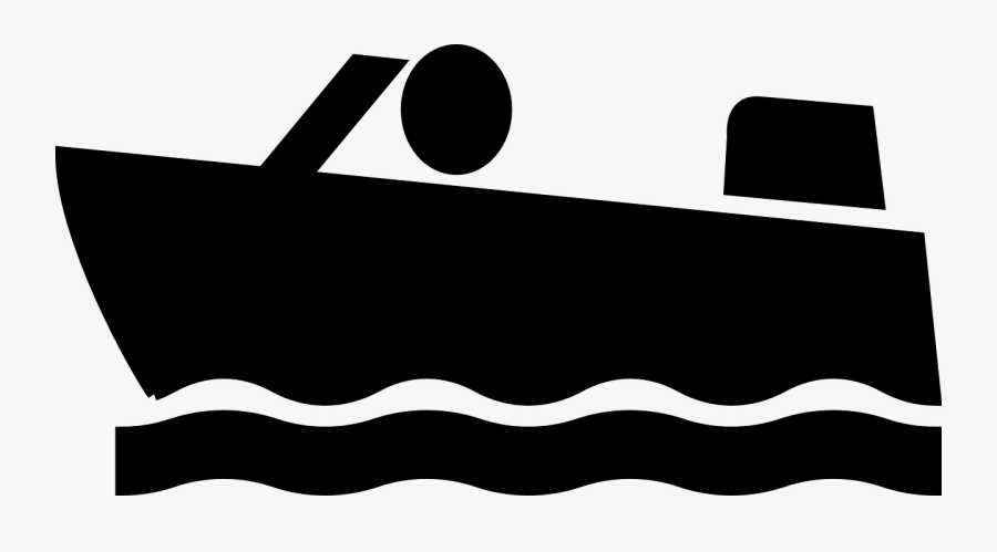 Boat, Speed, Motor, Pictogram, Sport, Water, Sign - Motor Boat Clipart Png, Transparent Clipart