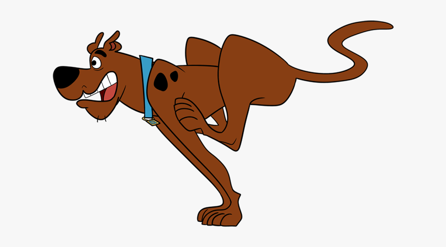 Scooby Doo Running Png, Transparent Clipart