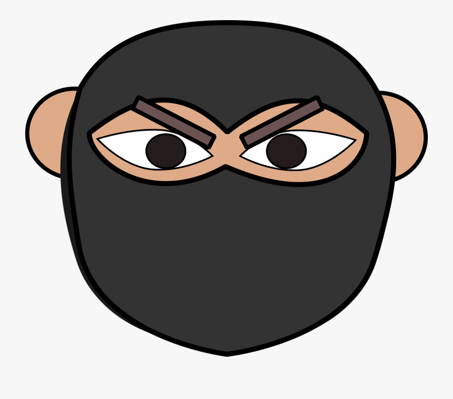 Ninja - Cabeça De Ninja, Transparent Clipart