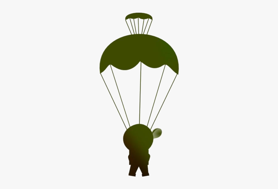Parachute Sketch Png - Illustration, Transparent Clipart