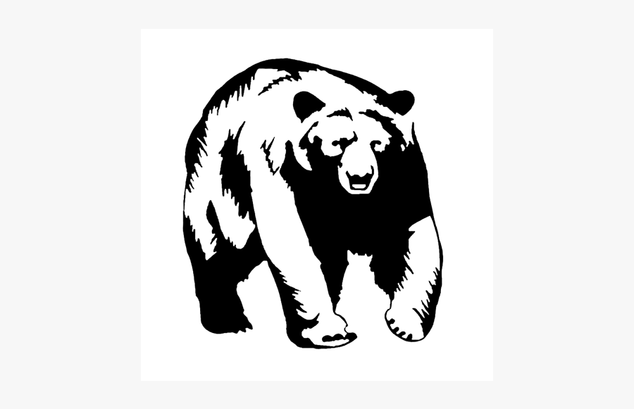 American Black Bear Wall Decal Grizzly Bear - Bear Hunting Decal, Transparent Clipart