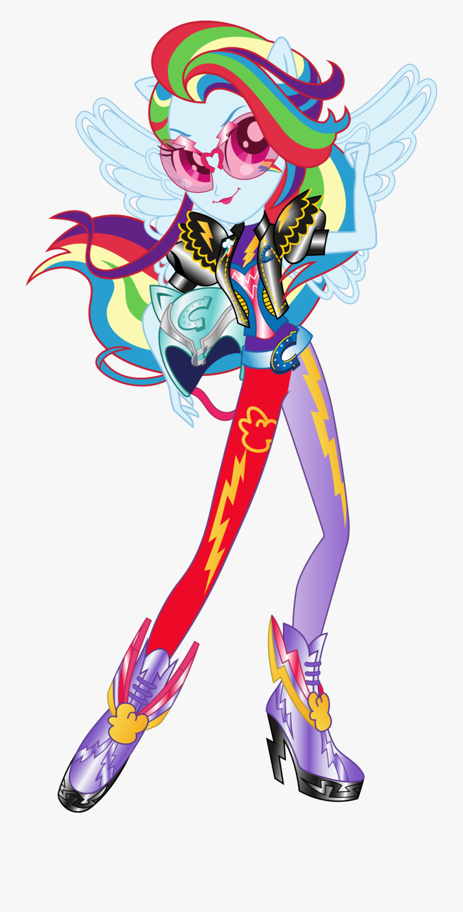 Transparent Girls Friendship Clipart - Mlp Eg Friendship Games Rainbow Dash, Transparent Clipart
