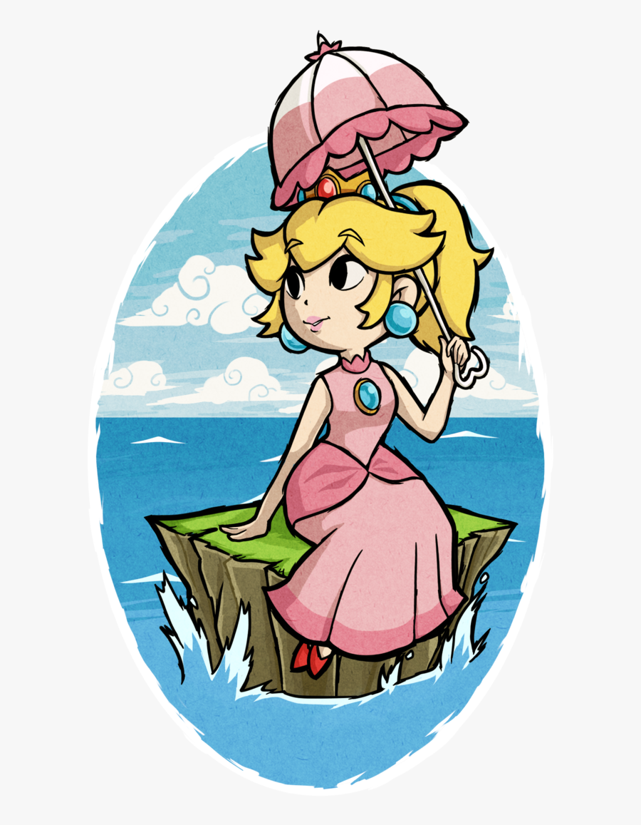 Collection Of Free Wind Drawing Dress Download On Ui - Super Mario Wind Waker, Transparent Clipart