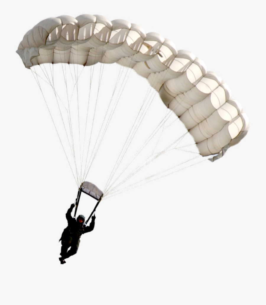 Parachuting - Army Parachute Png, Transparent Clipart