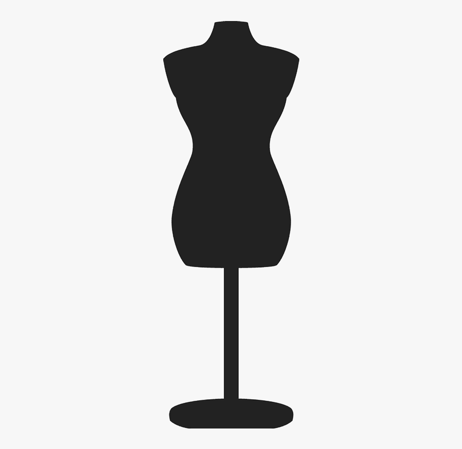 Mannequin Silhouette At Getdrawings - Cloth Mannequin Black Transparent, Transparent Clipart