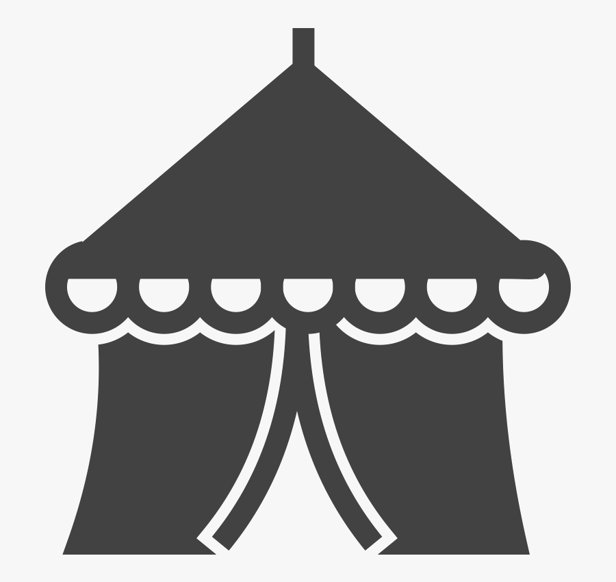 Fair Clipart Tent - Clip Art, Transparent Clipart
