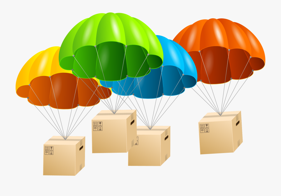 Parachute Clipart Wallpaper - Balloon, Transparent Clipart