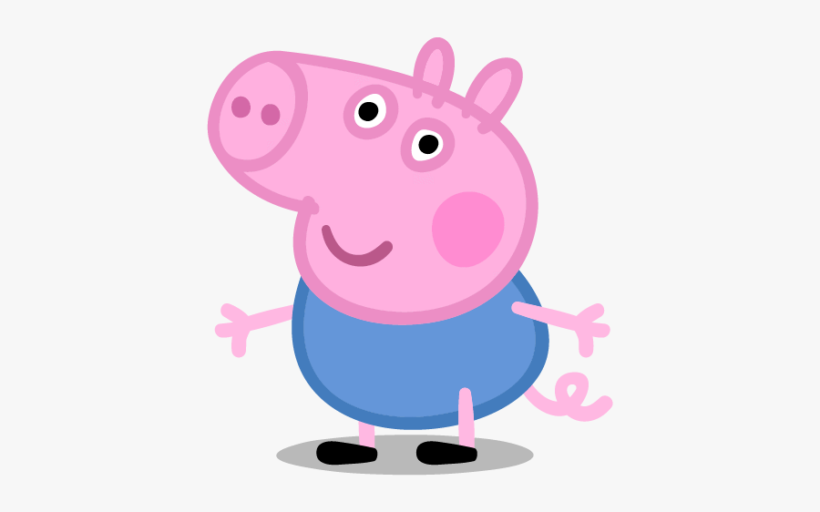 George Official Peppa Wiki - Peppa Pig George, Transparent Clipart