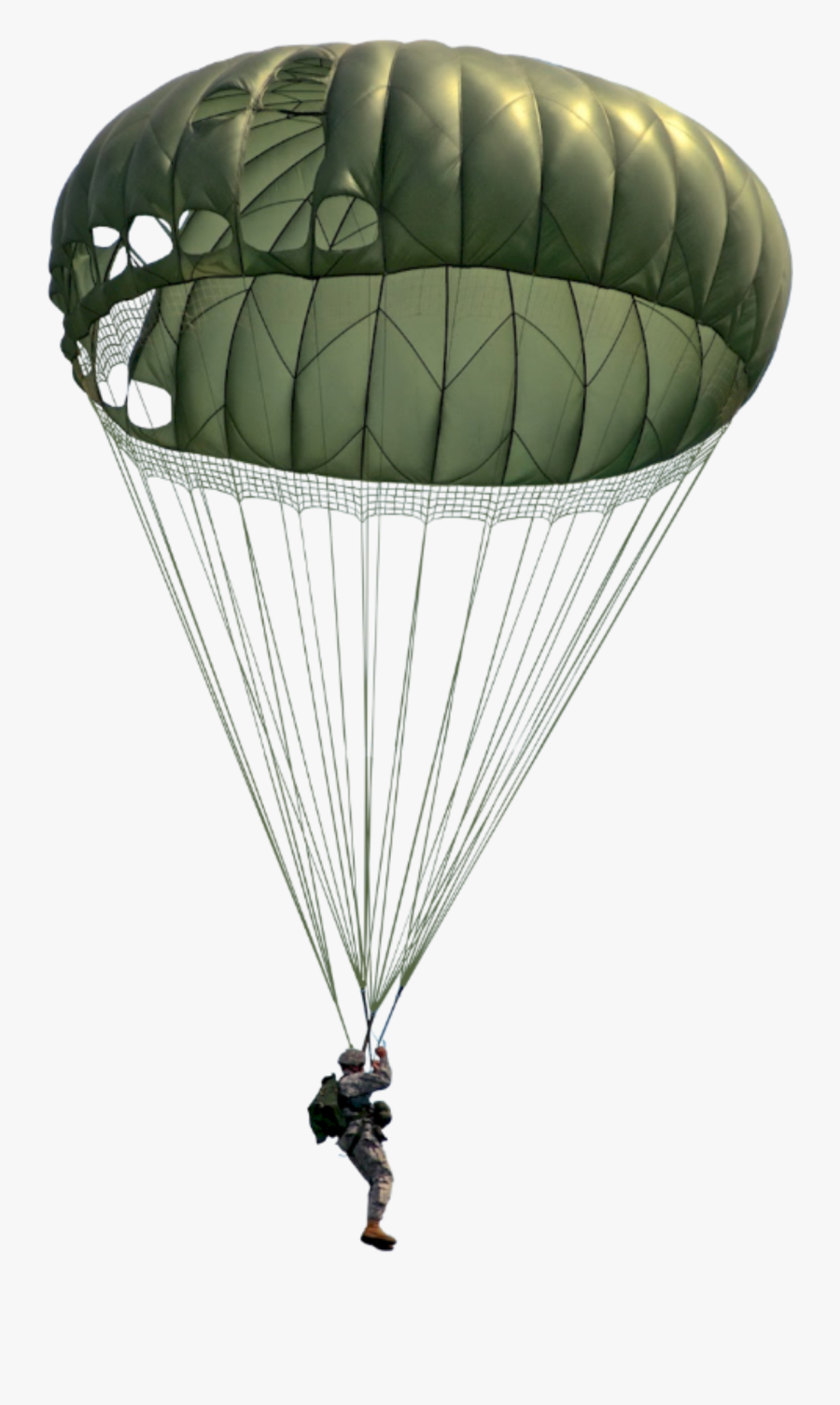 Parachute Transparent Military - Military Parachute Png, Transparent Clipart
