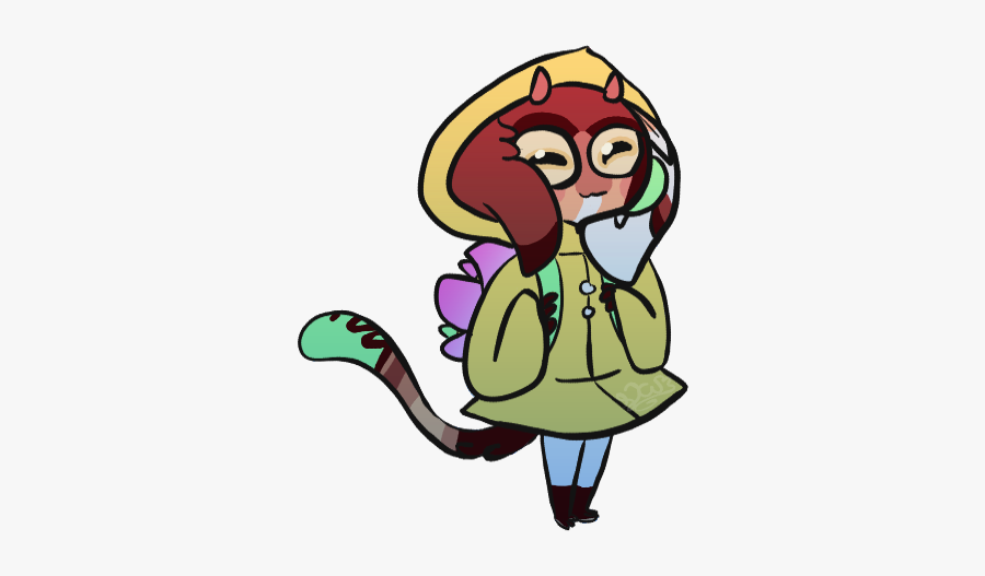 Symphs Leilani Raincoat - Cartoon, Transparent Clipart