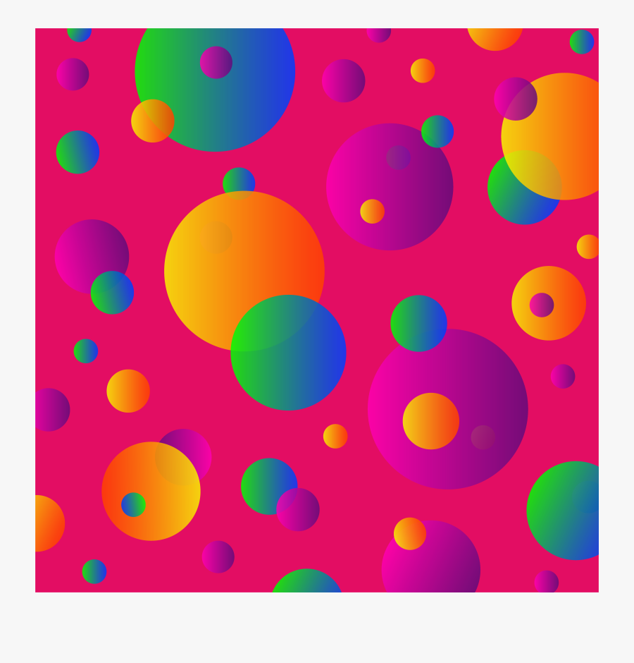 Circles, Colorful, And Dots Image - Iphone Wallpaper Circles Purple And Orange, Transparent Clipart
