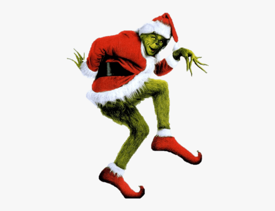 Christmas Grinch Santa Png - Grinch Stole Christmas, Transparent Clipart