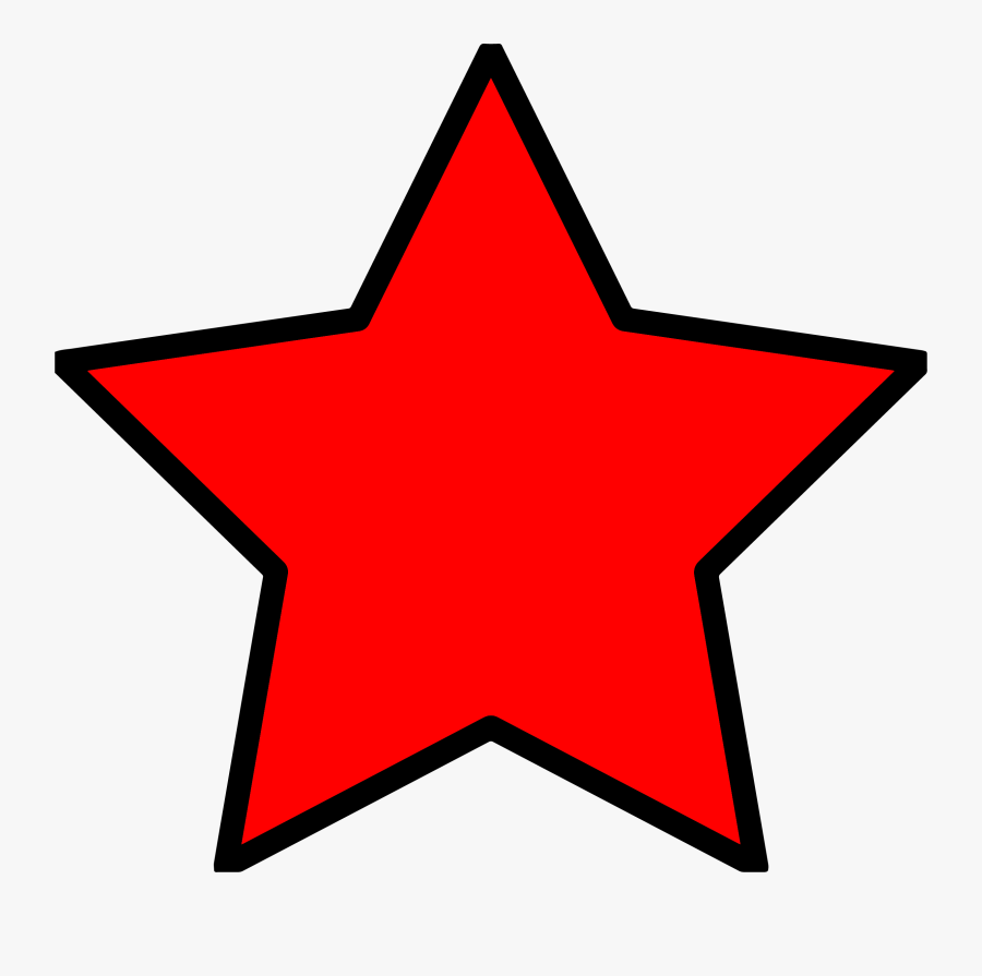 Red Clipart Star Download - Gold And Pink Star, Transparent Clipart