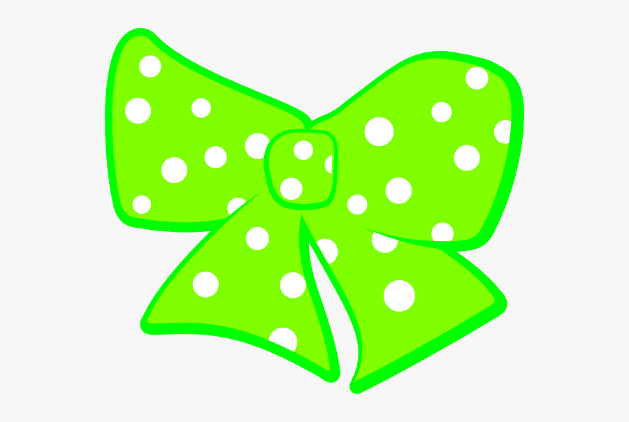 Bow With Polka Dots 2 Svg Clip Arts, Transparent Clipart