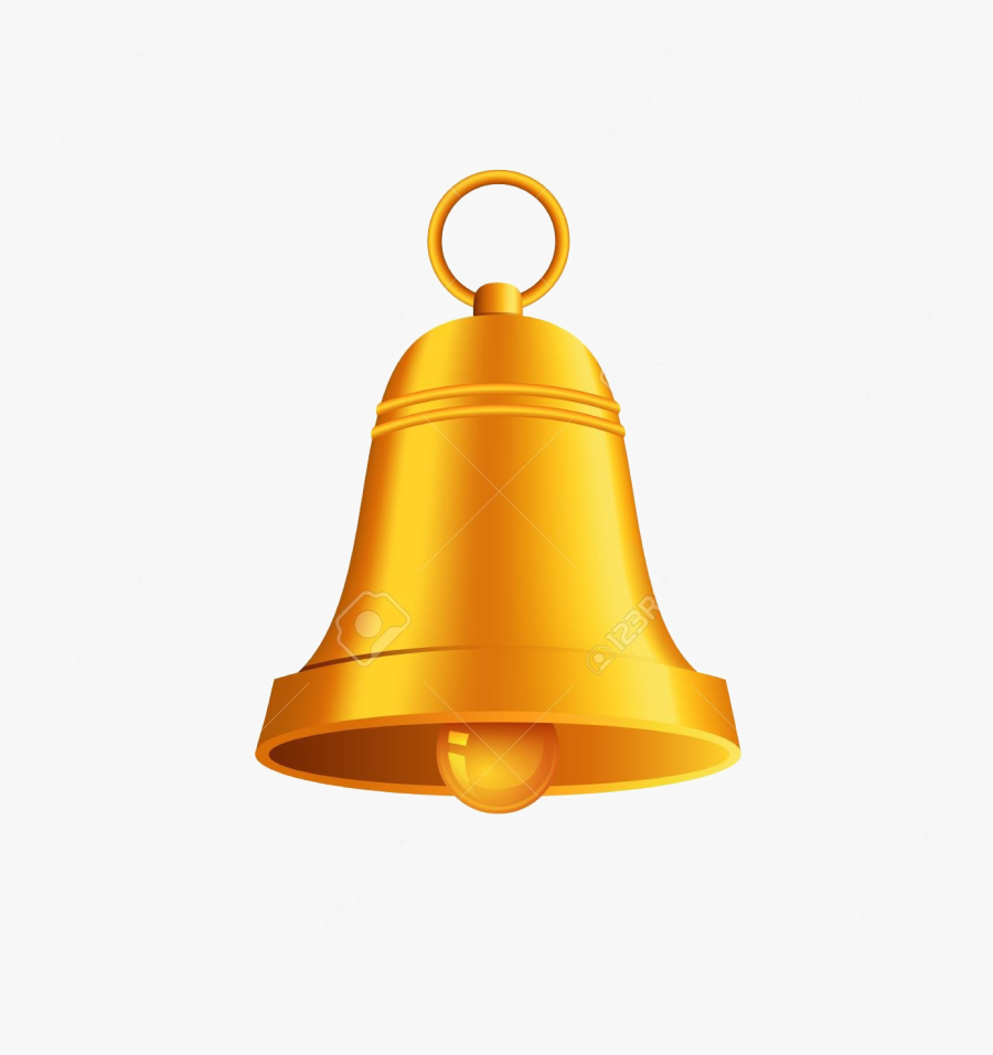 Christmas Bell Png File - Golden Bell Icon , Free Transparent Clipart