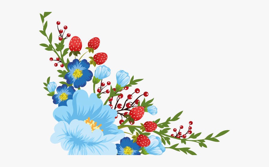 Flowers Design, Transparent Clipart