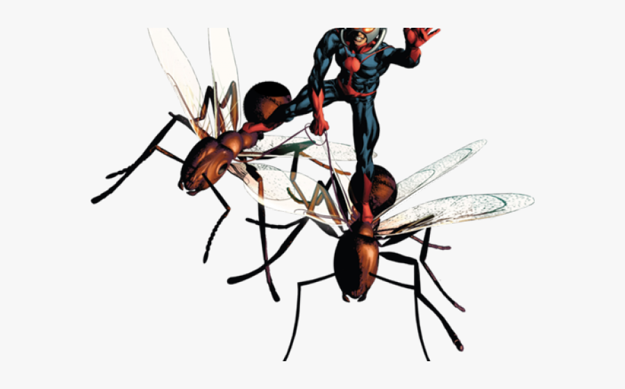 Antman Clipart Ant Man - Comic Ant Man Transparent, Transparent Clipart