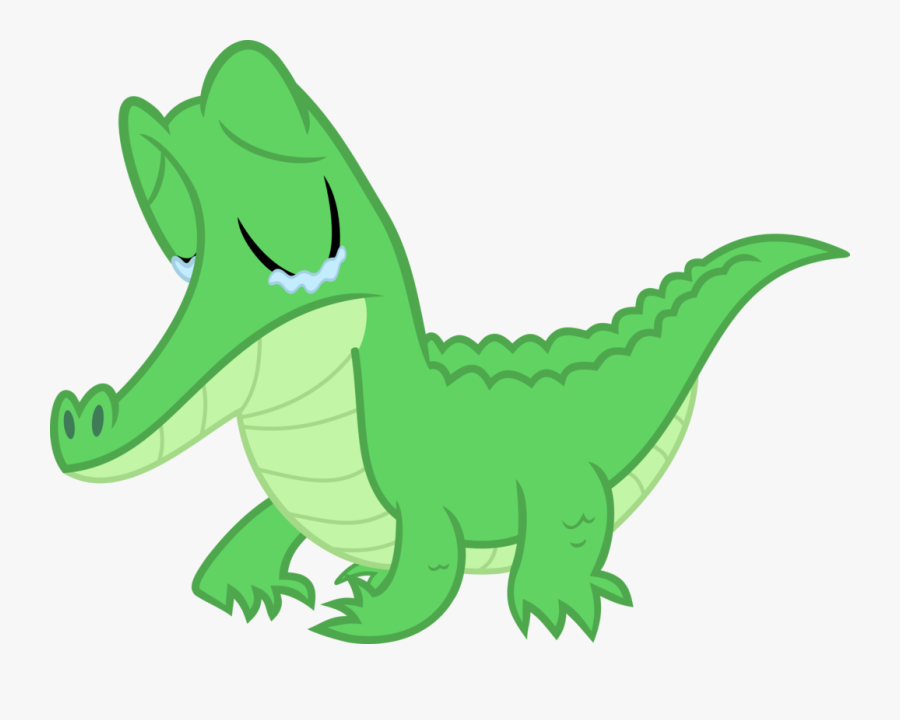 Transparent Aligator Png - Cartoon Sad Alligator, Transparent Clipart