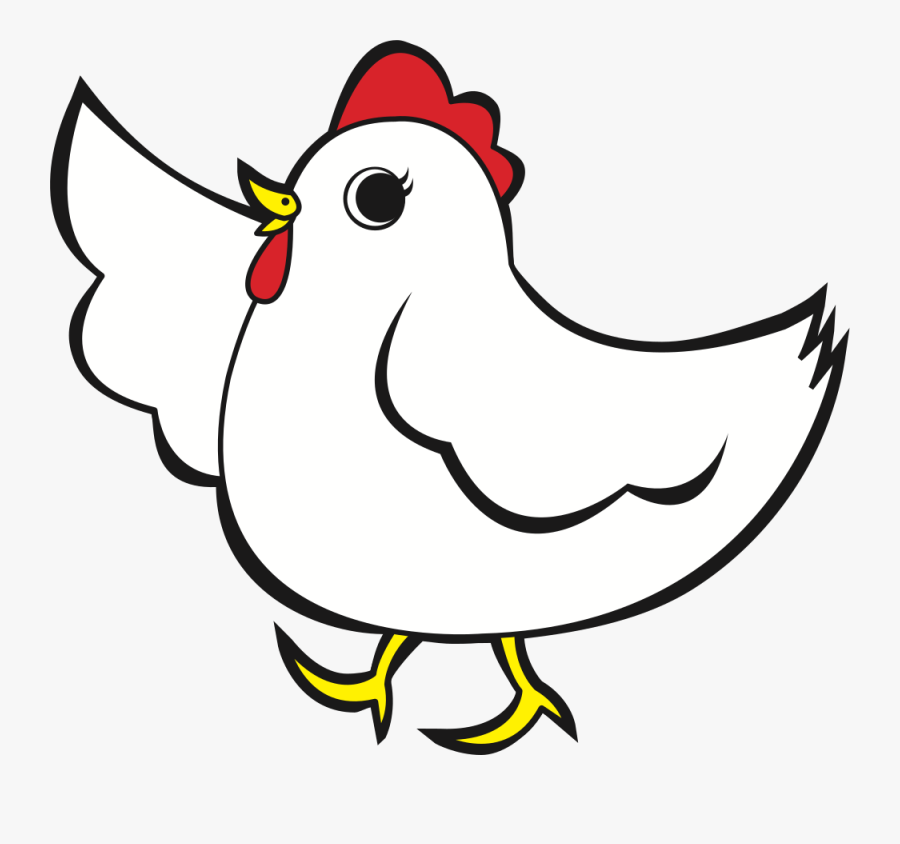 Chicken - Rooster, Transparent Clipart