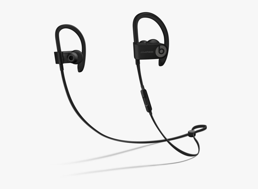 Earbuds Clipart Headphone Beats - Powerbeats 3 Wireless, Transparent Clipart