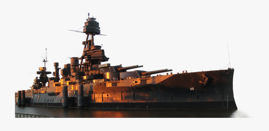 Clipart Stock Battleship Clipart - Battleship Uss Texas (bb-35), Transparent Clipart