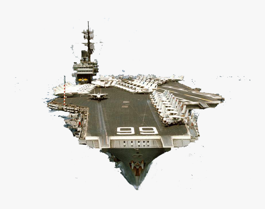 Aircraft Carrier Clipart Warship - Us Aircraft Carrier Transparent, Transparent Clipart
