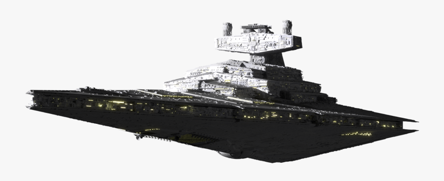 Battleship - Imperial Star Destroyer Png, Transparent Clipart