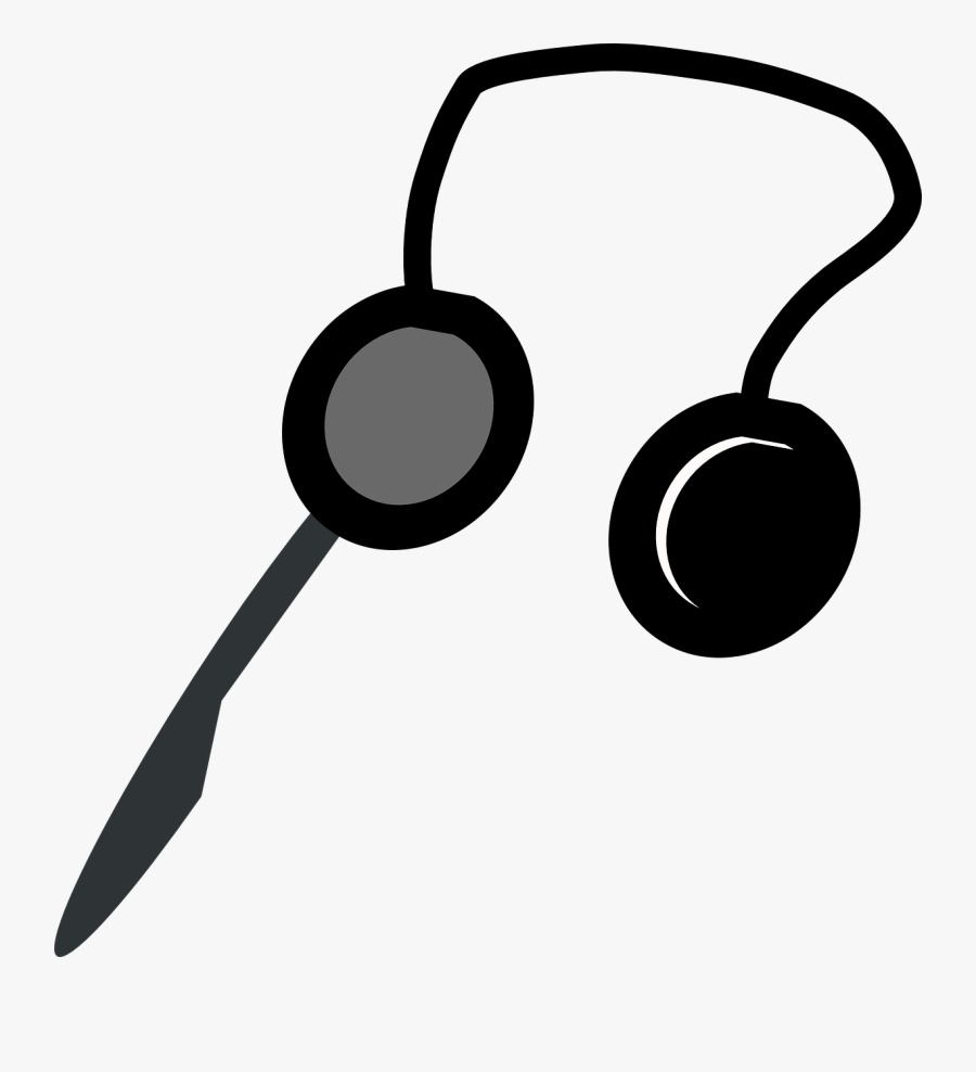 Headphone Vector - Headphones Clip Art, Transparent Clipart
