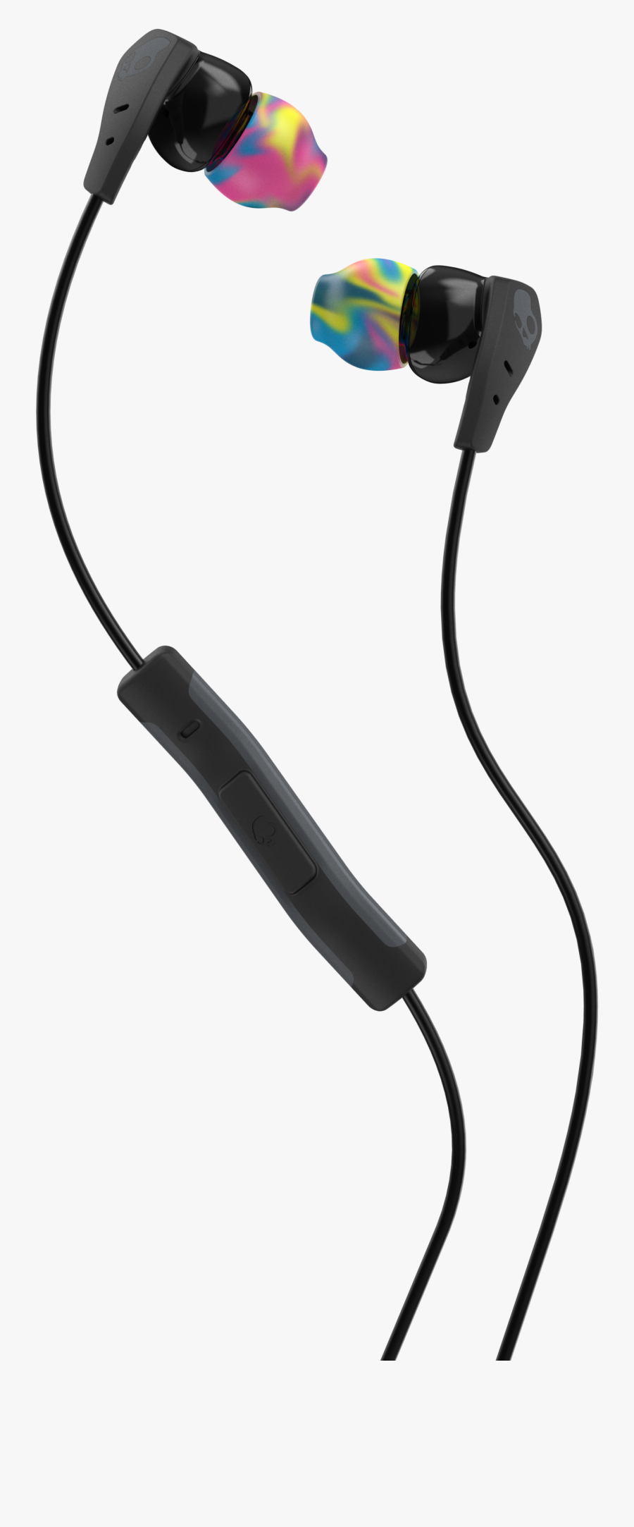 Earbuds Png - Skullcandy Method Black Swirl, Transparent Clipart