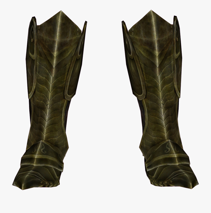 Clip Art Elven Boots - Elven Boots Skyrim, Transparent Clipart