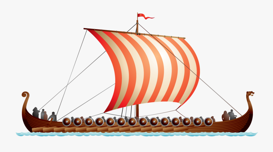 Viking Ship Png, Transparent Clipart