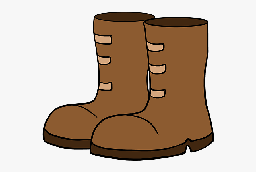 Clip Art How To Draw Really - Boots Drawing Png, Transparent Clipart