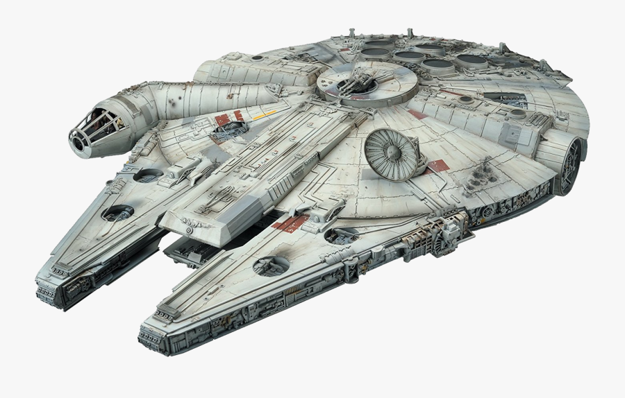 Star Wars Png Image - Star Wars Millennium Falcon Png, Transparent Clipart