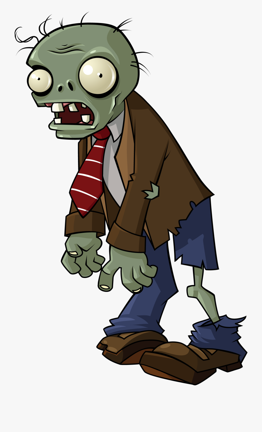 Plants Vs Zombies Zombie, Transparent Clipart