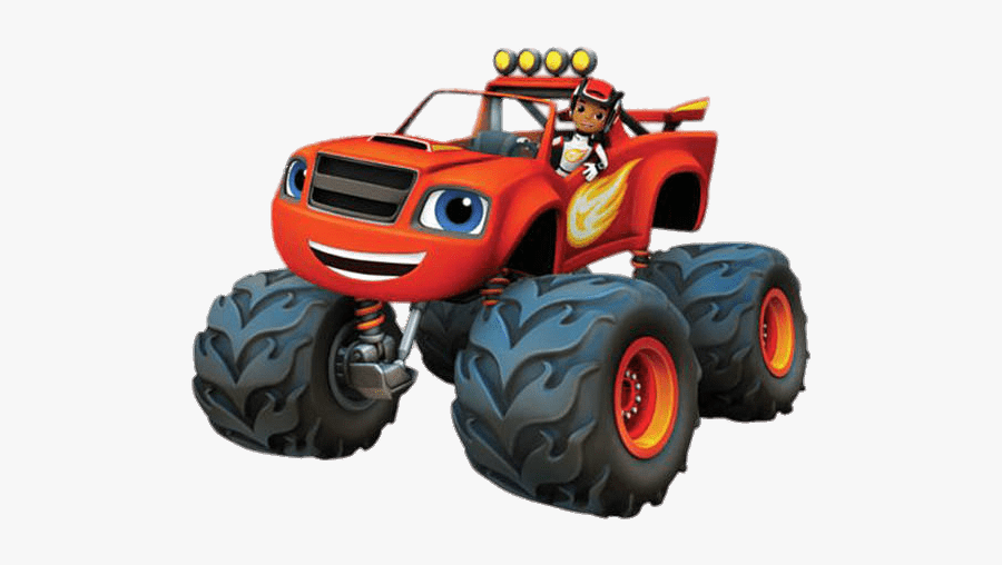 Monster Truck,radio Controlled Controlled Toy,motor - Blaze And The Monster Machines Png, Transparent Clipart