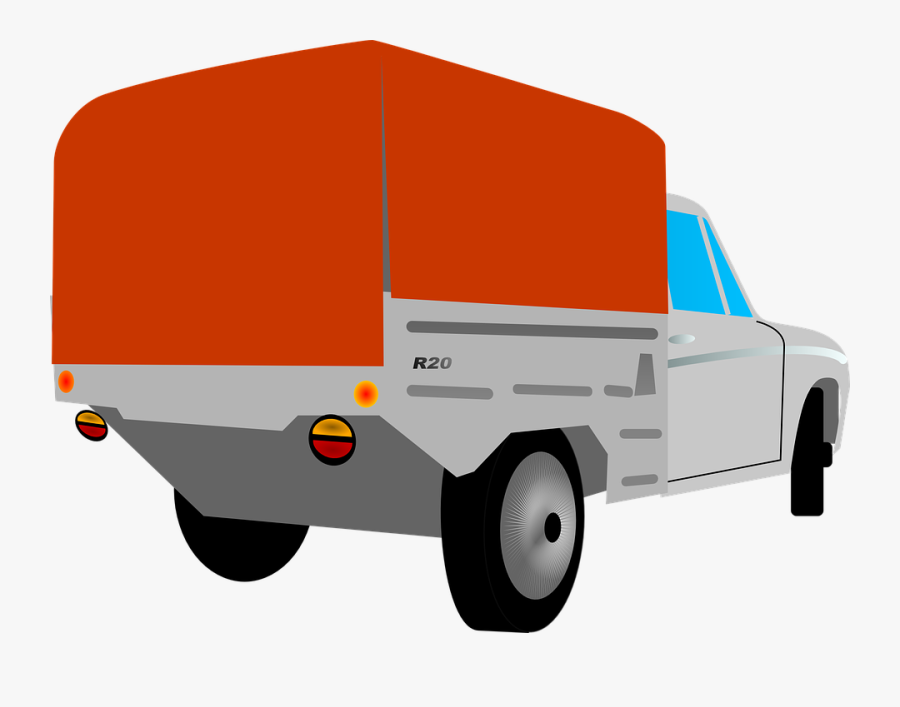 Free Syrena R20 - Truck Clip Art, Transparent Clipart
